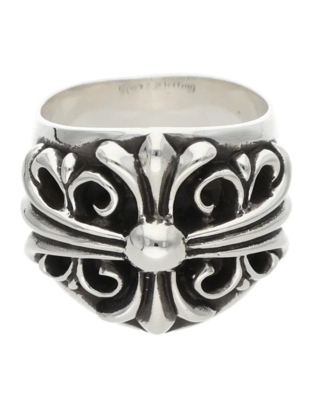 Chrome Hearts Keeper Silver Ring